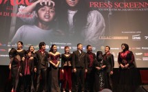 Cast dan tim produksi film Thaghut yang siap tayang di bioskop tanggal 29 Agustus 2024.