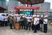 Menteri Pertanian Andi Amran Sulaiman melakukan soft launching Biodiesel B50 di Kalimantan Selatan 