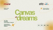 "Canvas of Dreams", sebuah acara seni yang berlangsung pada 24-25 Agustus 2024 di Chillax Sudirman, Jakarta.