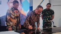 Menteri Perindustrian (Menperin) Agus Gumiwang Kartasasmita saat meresmikan gedung baru SMK - SMAK Bogor (Foto: Ridwan/Industry.co.id)