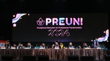 Sidang senat terbuka menyambut kedatangan mahasiswa baru angkatan tahun 2024 di President University