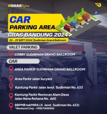 Parking Area GIIAS Bandung 2024