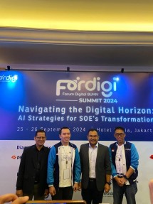 Kementerian BUMN Mengumumkan Fordigi Summit 2024 Navigating The Digital Horizon - AI Strategis untuk Transformasi SOE’s 