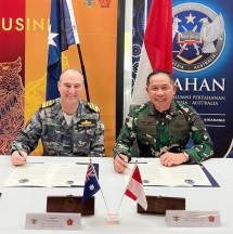 Sidang AUSINDO (Australia-Indonesia) HLC (High Level Committee) ke-12 Tahun 2024 di Special Force Training Centre (SFTC), Holsworthy Barack, Sydney, Australia, Selasa (24/09/2024).