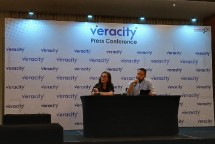 Veracity Press Conference terkait survei Cagub dan Cawagub Pilkada Jakarta