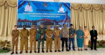 Dandim 1715/Yahukimo, Letkol Inf Tommy Yudistyo, S.Sos.,M.Han. turut serta dalam Musyawarah Perencanaan Pembangunan (Musrenbang) yang diadakan di Balai Pertemuan Umum Kabupaten Yahukimo. Rabu (2/10/2024).