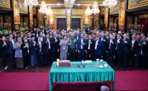 Kasum TNI mewakili Panglima TNI memberikan pembekalan kepada peserta Executive Course Geopolitics, Geostrategy, Geoeconomics and Statecraft Cohort-7 Unhan RI TA 2024