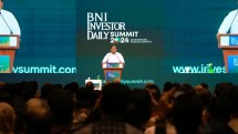 Menhan Prabowo menutup Acara BNI Investor Daily Summit 2024.