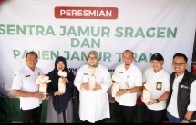 Pemda Sragen resmikan Program Pemberdayaan Sentra Jamur Tiram Berbasis CWLD Pertama Di Indonesia