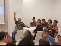 Benny Soetrisno (angkat tangan) didaulat sebagai Ketua ALJERIN untuk menyelenggarakan Kongres, Februari 2025 guna memilih Ketua dan pengurus definitif