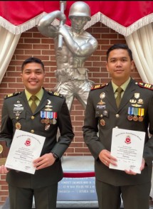 Kapten Czi Henric Pardamean Hutagalung dan Kapten Czi M. Tyas Prajawiguna, S.T.Han., M.M. berhasil meraih prestasi gemilang dalam program Engineer Captain Career Course di Fort Leonard Wood yang berlansung di Fort Leonard Wood, Missouri, Amerika Serikat.