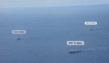 Bakamla RI melalui unsur Kapal Negara (KN) Tanjung Datu-301, melakukan shadowing dan mengusir kapal China Coast Guard (CCG) 5402 di laut Natuna Utara