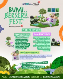 Telkom gelar program Bumi Berseru Fest