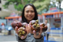 UMKM penjual Manggis binaan BRI