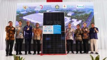 Soft Launching Pabrik Sel dan Modul Surya Terintegrasi oleh PT Trina Mas Agra Indonesia