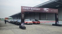 Pelepasan ekspor mobil Chery dari Cikarang Dry Port, Jababeka