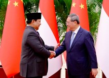 Presiden Prabowo dan PM Li Qiang 