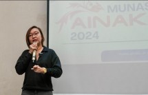 WamenEkraf Irene Umar saat hadir dalam acara Musyawarah Nasional (Munas) AINAKI 2024 di Arosa Hotel, Jakarta, Minggu (10/11/2024).