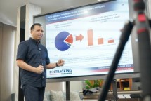 Paparan hasil survei Poltracking