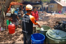 Dompet Dhuafa Salurkan air bersih bagi penyintas gunung Lewotobi Laki-Laki di Flores, NTT 