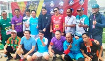 Turnamen sepakbola LJR Logistics Soccer Championship 2024 di Bekasi International Soccer Field, Kota Bekasi, Sabtu (16/11/2024).