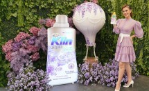 Astrid Tiar, Aktris sekaligus Brand Ambassador SoKlin Liquid Perkenalkan SoKlin Nature Series French Lilac.