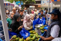 Petani Mangga ikut bazar BRILian