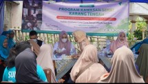 Program Kawasan Sehat LKC Dompet Dhuafa di Desa Karangtengah, Sukabumi, Jawa Barat.