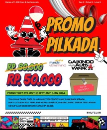 MUF GJAW 2024, Promo HTM PILKADA 