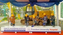 Groundbreaking President University Teaching Hospital