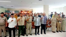 Acara focus group discussion bertema “Membangun kolaborasi peran swasta untuk mitigasi pencegahan Jakarta Kurangi Banjir” di Jakarta, Senin (2/12/2024).