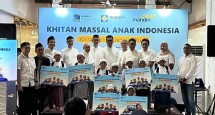 LAZNAS Mandiri Amal Insani gelar khitan massal gratis untuk 1.600 Anak Yatim dan Dhuafa seluruh Indonesia.