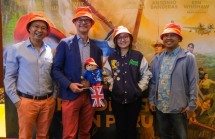 Wamenekraf menghadiri undangan British Embassy dalam peluncuran perdana film Paddington in Peru.