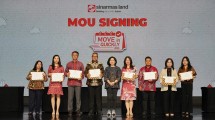 Peluncuran program Move in Quickly oleh Sinar Mas Land