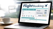 Ilustrasi pemesanan tiket pariwisata