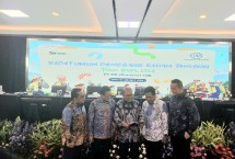 Novel Arsyad Direktur Utama PTPP bersama jajaran direksi usai RUPST