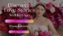 'Discover Love Stories' Wedding Expo di Hotel Borobudur Jakarta 10-11 Mei 2025.