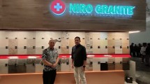 CEO Niro Granite Indonesia, Choong Ee Ren disela-sela pameran ARCH:ID 2025