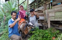 kelompok ternak ‘Bashorun Fuadun’, yang kini menjadi salah satu kelompok andalan di Kalapanunggal.