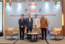 Press conference Titi dan Kenko sekaligus Coloring Kompetition di Jakarta, Minggu (11/5/2025).