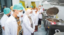 Dirjen IKMA resmikan Gedung Fasilitas Produksi IKM Rendang Gadih di Payakumbuh.