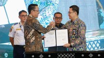 Penandatanganan Nota Kesepahaman KemenPU dengan Kemenkum