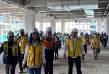 PTPP tinjau progres Gedung Wing 2 dan Kawasan Kantor Kementerian Pekerjaan Umum dan Perumahan Rakyat (PUPR) di IKN
