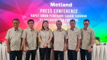 Jajaran direksi PT Metropolitan Land (Metland)