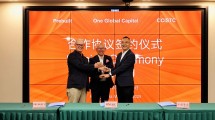 Penandatanganan MoU antara China State Contruction Integrated (CSCI) dengan One Global Capital dan Perbuilt