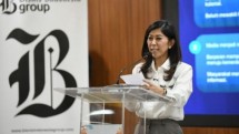 Menteri Komunikasi dan Digital Meutya Hafid dalam Bisnis Indonesia Forum “4 Dekade Bisnis Indonesia: Mengawal Perjalanan Ekonomi Bangsa dari Masa ke Masa” di Jakarta Pusat, Selasa (10/6/2025) mengatakan Kementerian Komdigi terus menjalankan tiga agenda utama untuk memperkuat ekosistem media, yakni literasi digital, etika dan tata kelola teknologi, serta penguatan kapasitas SDM media. Foto: Dok Kemkomdigi