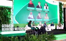 Peluncuran Gerakan Nasional Berhenti Merokok.