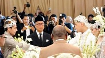Menperin Agus jadi saksi pernikahan Al Ghazali dan Alyssa Daguise