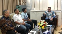 KAHMI Rayon Tekstil saat melakukan audiensi dengan anggota Komisi II DPR RI, Ahmad Doli Kurnia
