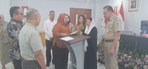 Acara penyerahan legalitas Pendirian Koperasi Kelurahan Merah Putih berupa akta pendirian dan NIB (Nomor Induk Berusaha) ini dilakukan pada Selasa, 17 Juni 2025 di Kantor Kecamatan Mampang Prapatan